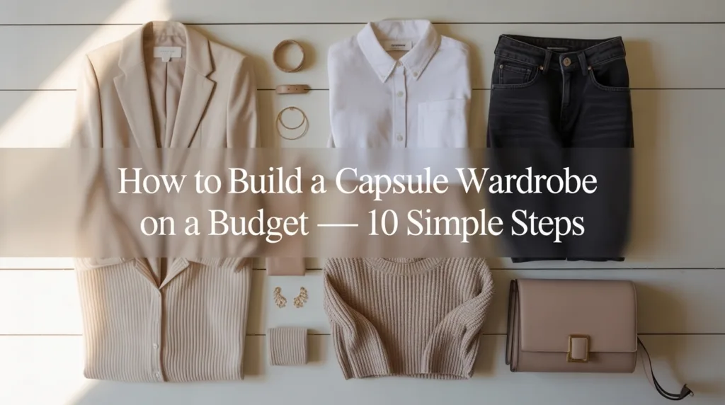 How to Build a Capsule Wardrobe on a Budget — 10 Simple Steps