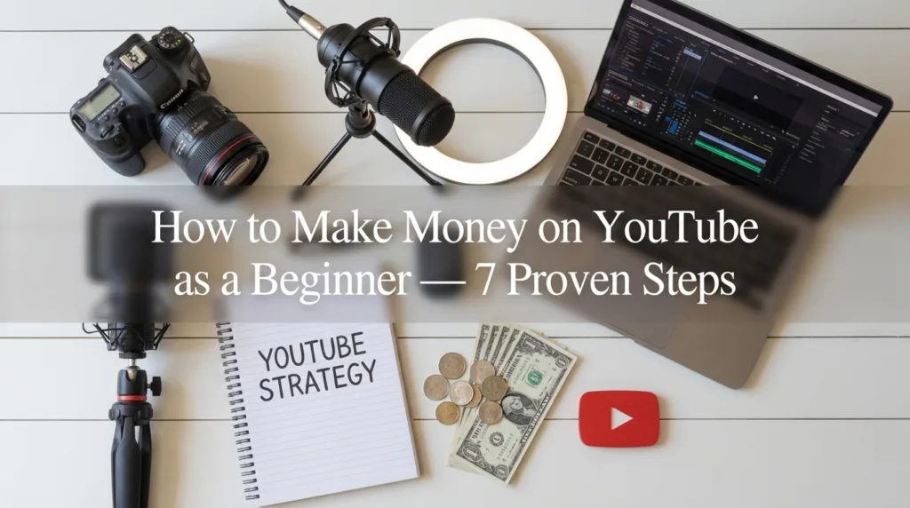how to make money on youtube as a beginner